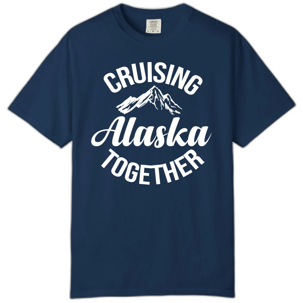 Cruising Alaska Together Mountain Comfort Color in Navy