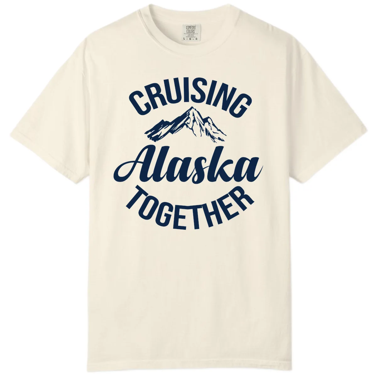 Cruising Alaska Together Mountain Comfort Color in Ivory