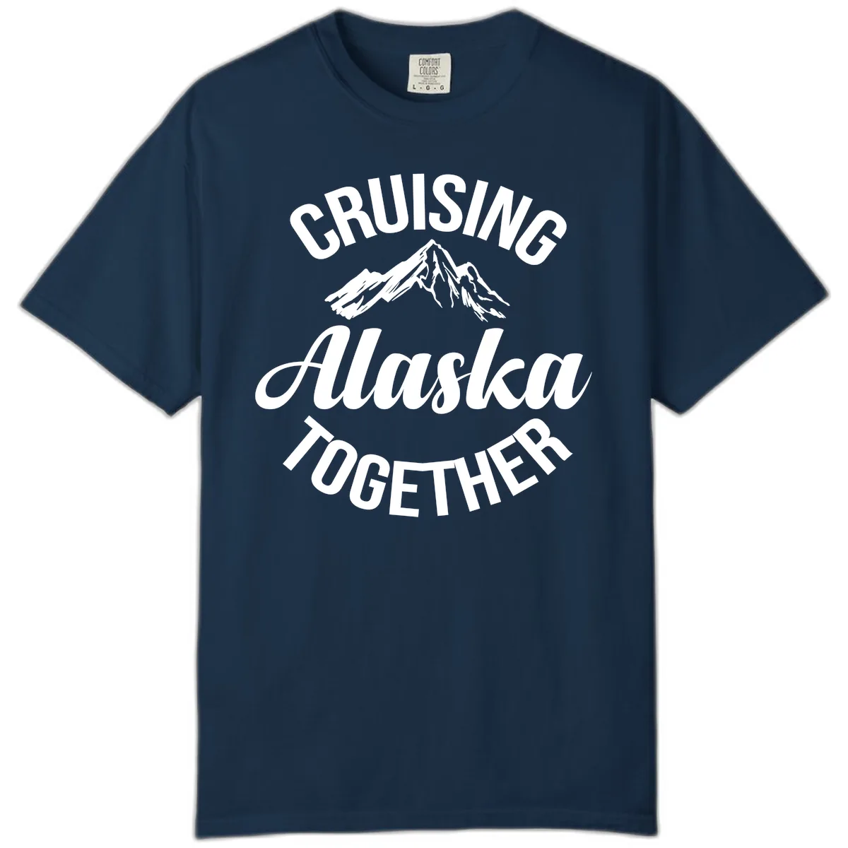 Cruising Alaska Together Mountain Comfort Color in True Navy