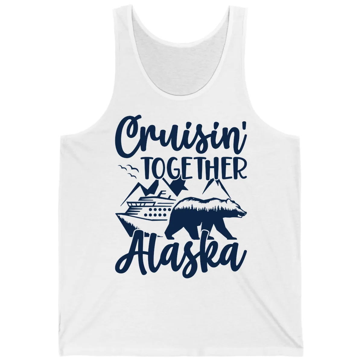 Cruisin' Together Alaska Tank in White