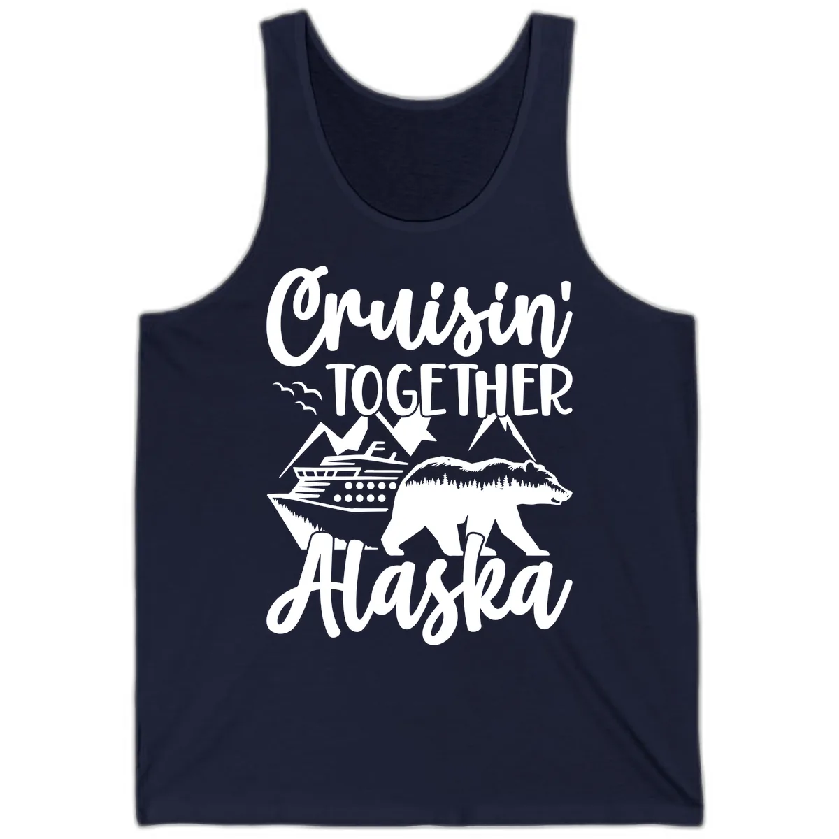 Cruisin' Together Alaska Tank in Navy