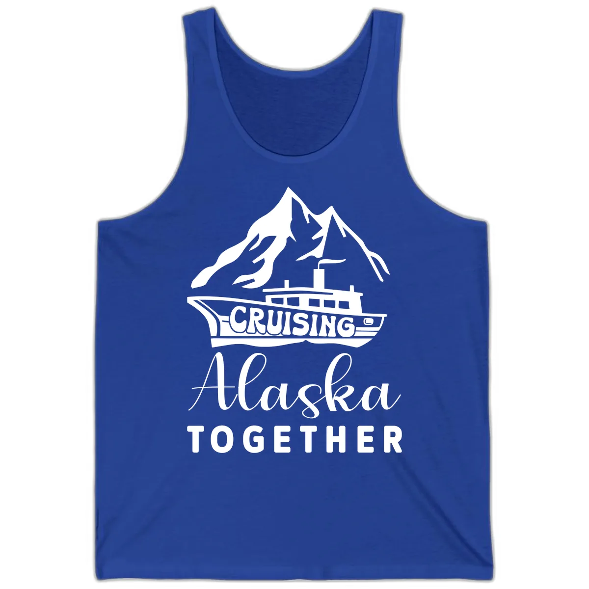 Cruising Alaska Together Tank in True Royal