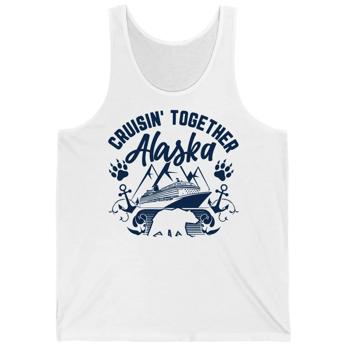 Cruisin' Together Alaska Tank in White