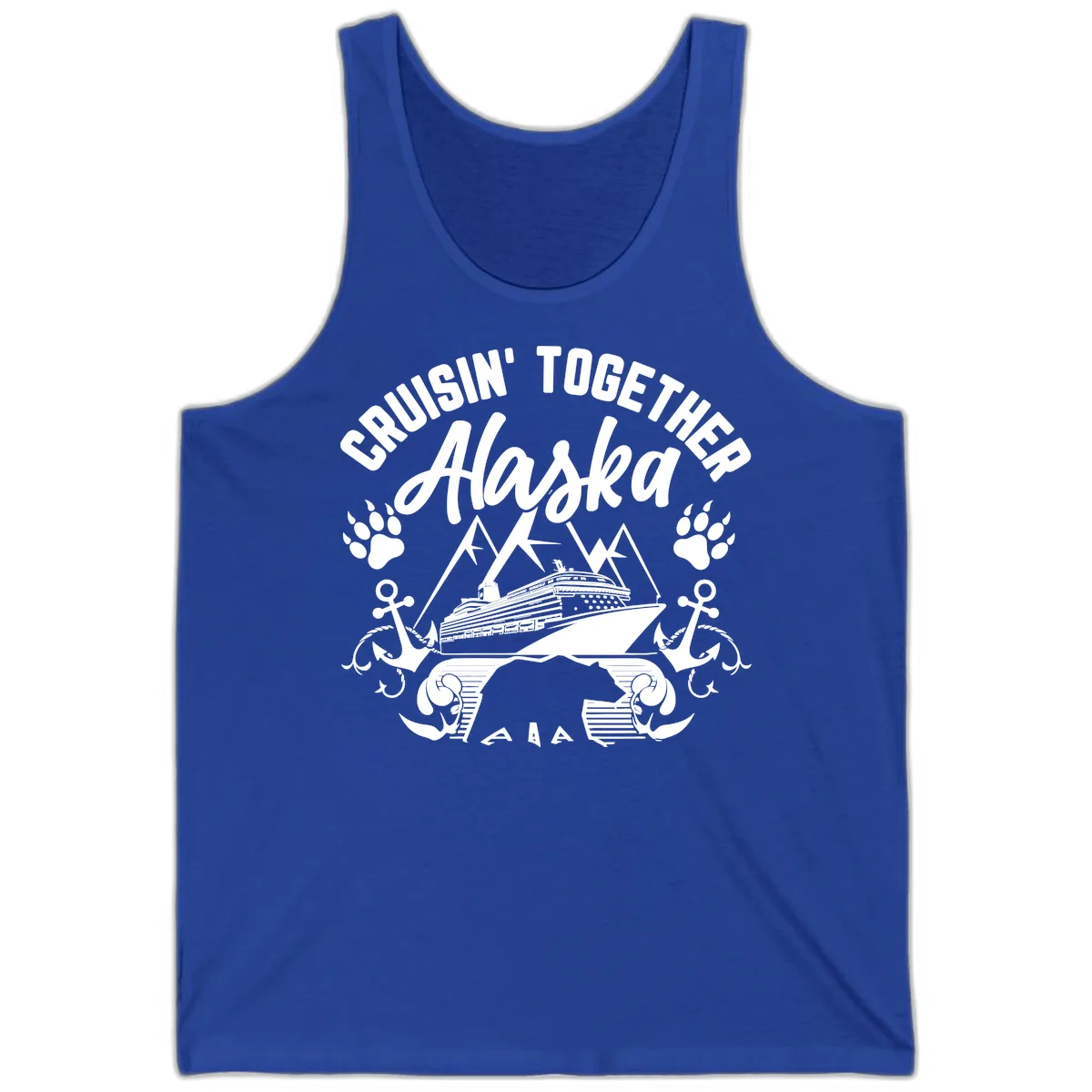 Cruisin' Together Alaska Tank in True Royal