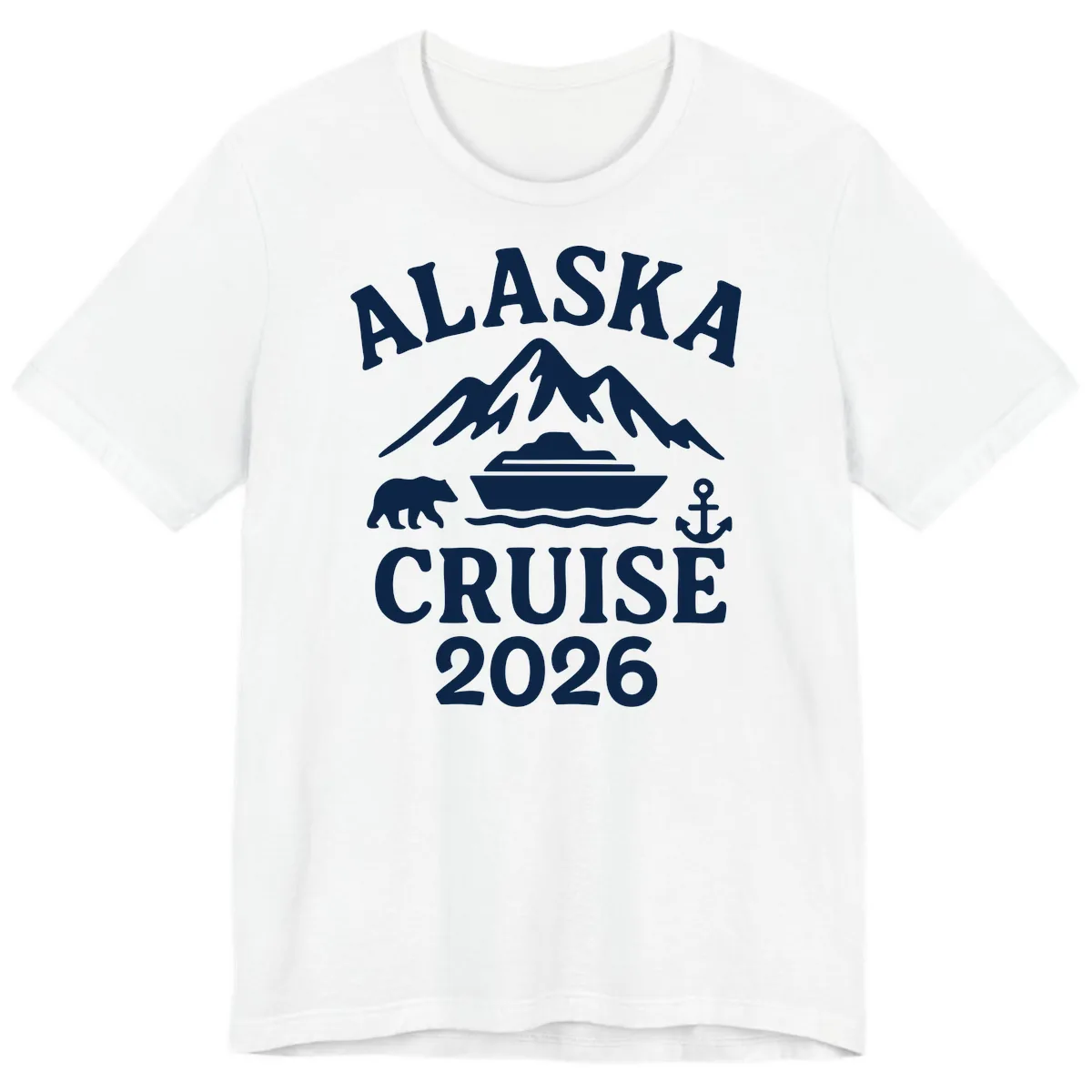 Alaska Cruise 2026 Adventure Premium T-Shirt in White