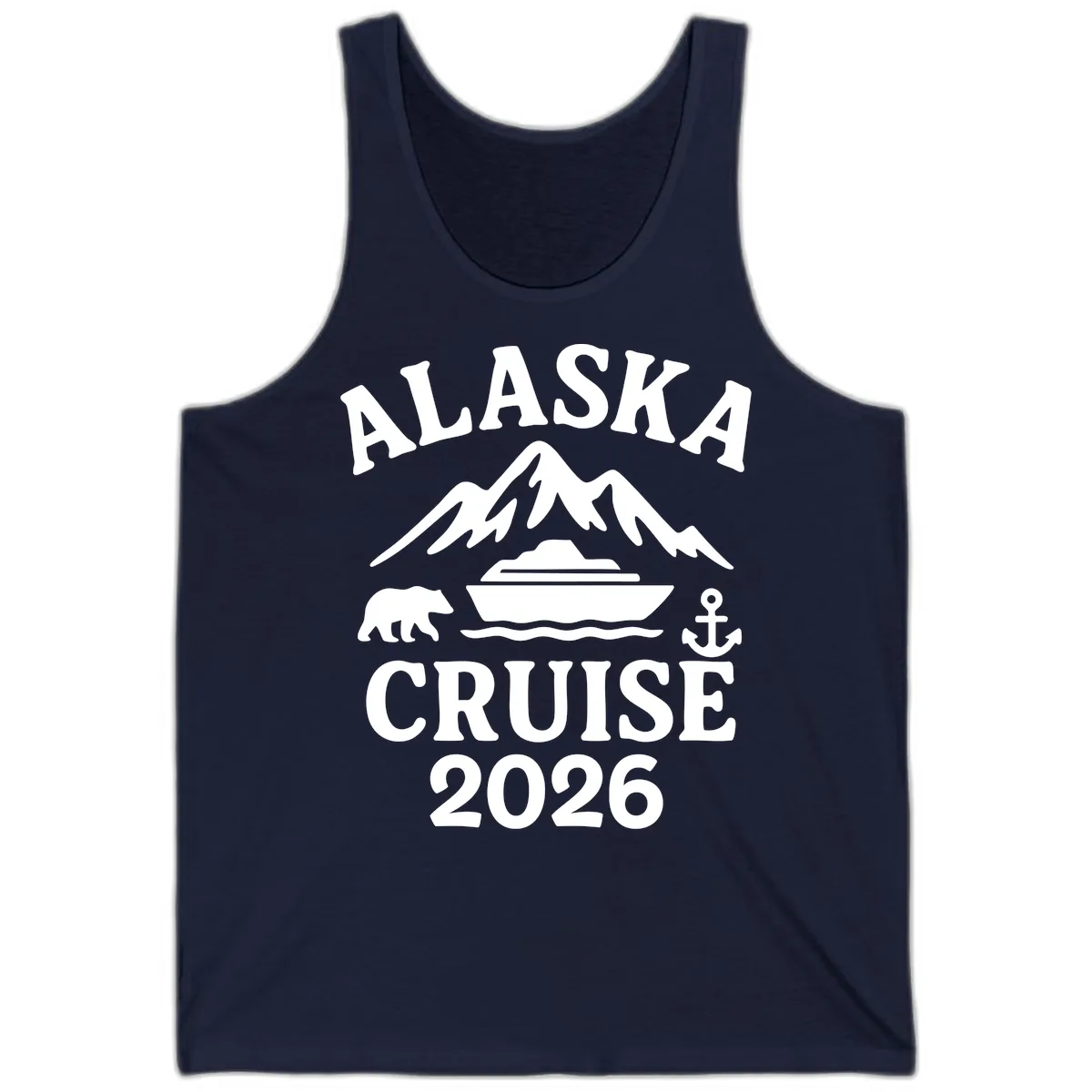 Alaska Cruise 2026 Adventure Tank in Navy