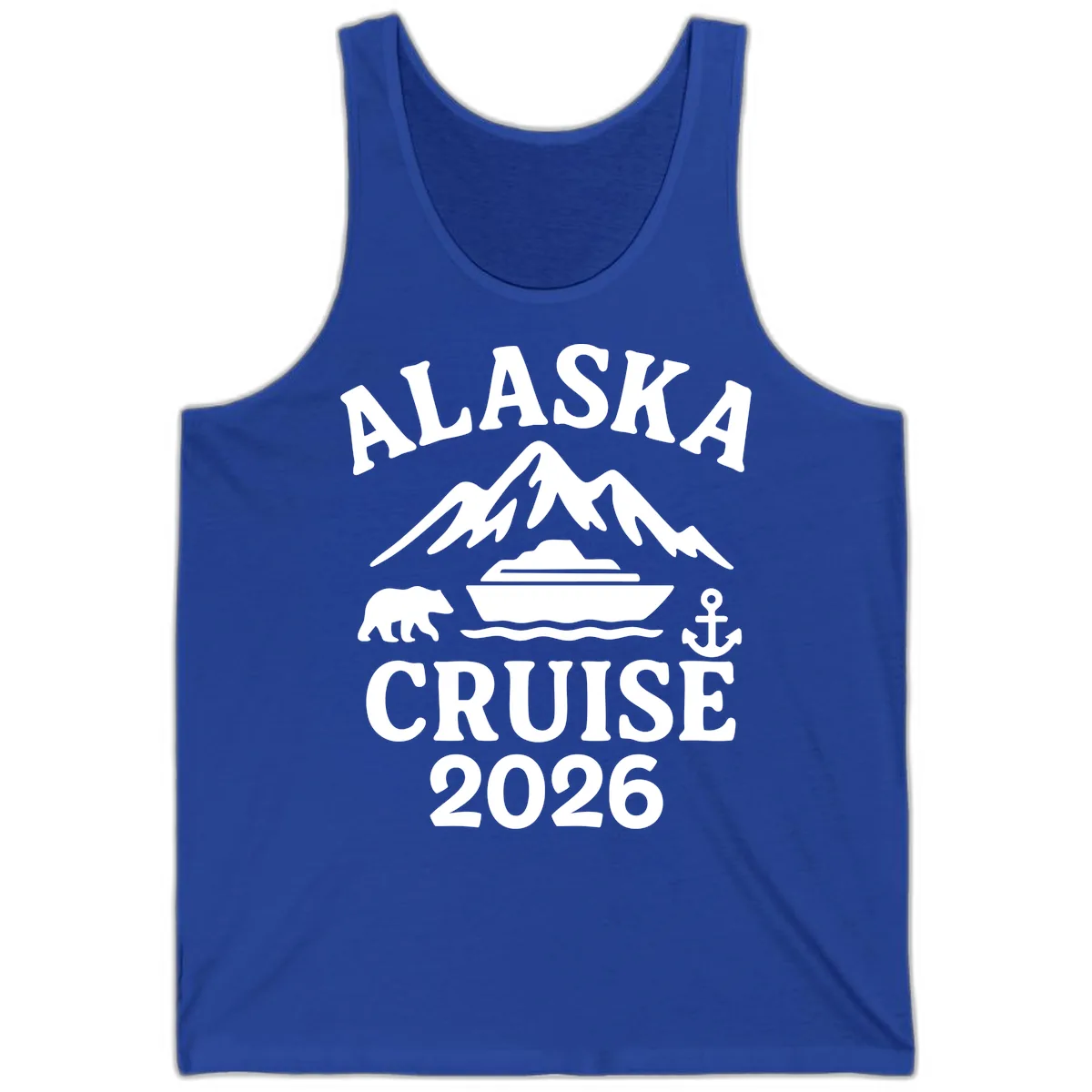 Alaska Cruise 2026 Adventure Tank in True Royal