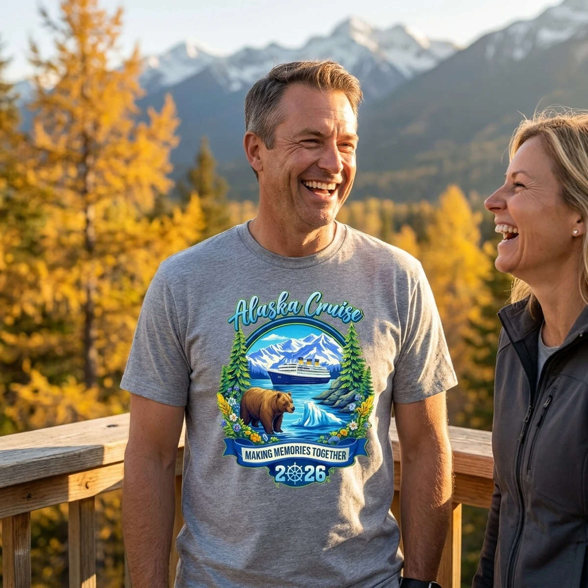 Matching Alaska Cruise Shirt – Making Memories 2026