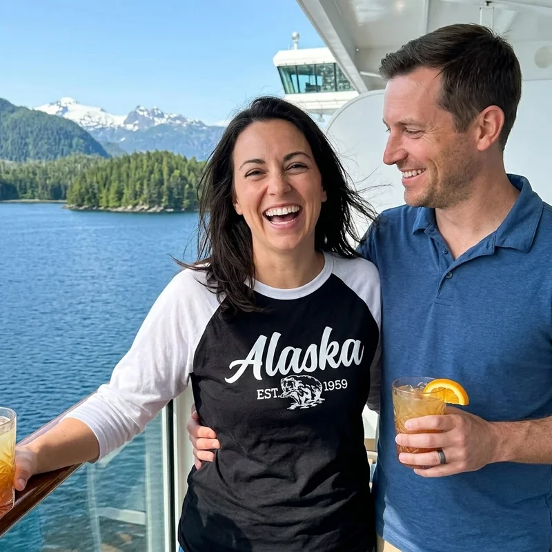 Alaska Cruise Raglan Shirts