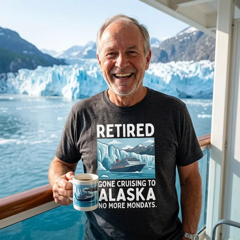 Alaska Retirement Cruise Shirts