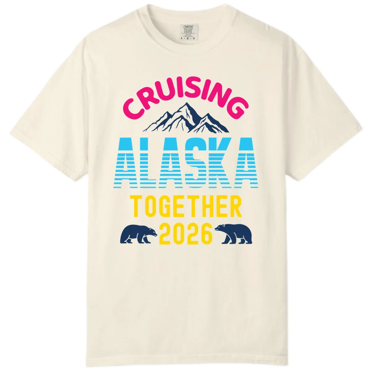 Cruising Alaska Together 2026 Scenic Design Comfort Color in Ivory