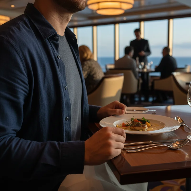 Dressing for Dinner on an Alaska Cruise: Casual vs. Formal - Alaskan Cruise Shirts