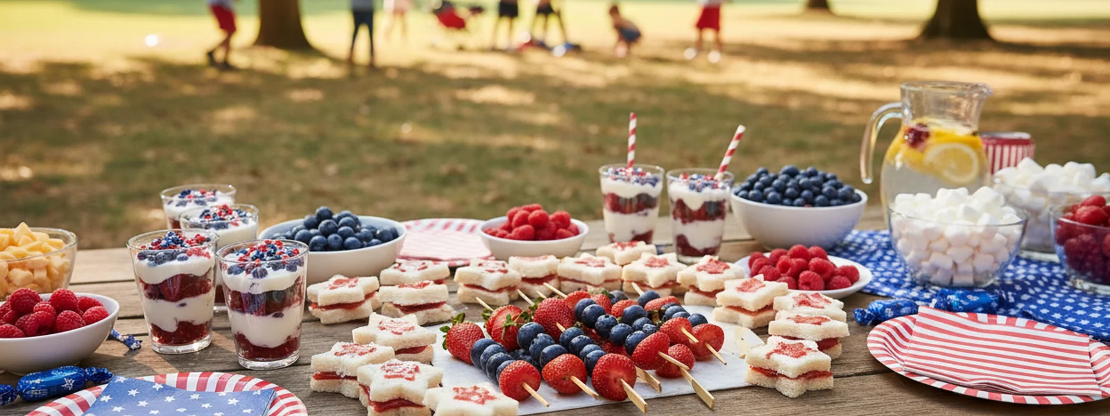 15 Red White and Blue Snacks Kids Will Love - America 250 Shirt Co