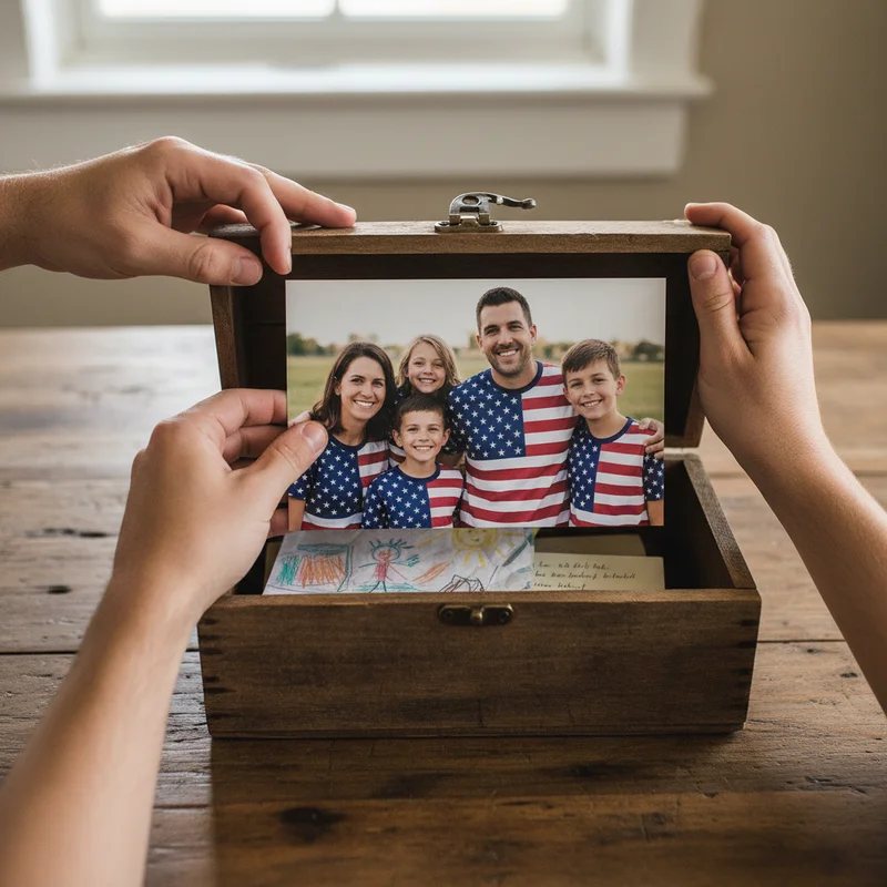 How to Create a 250th Anniversary Family Time Capsule - America 250 Shirt Co