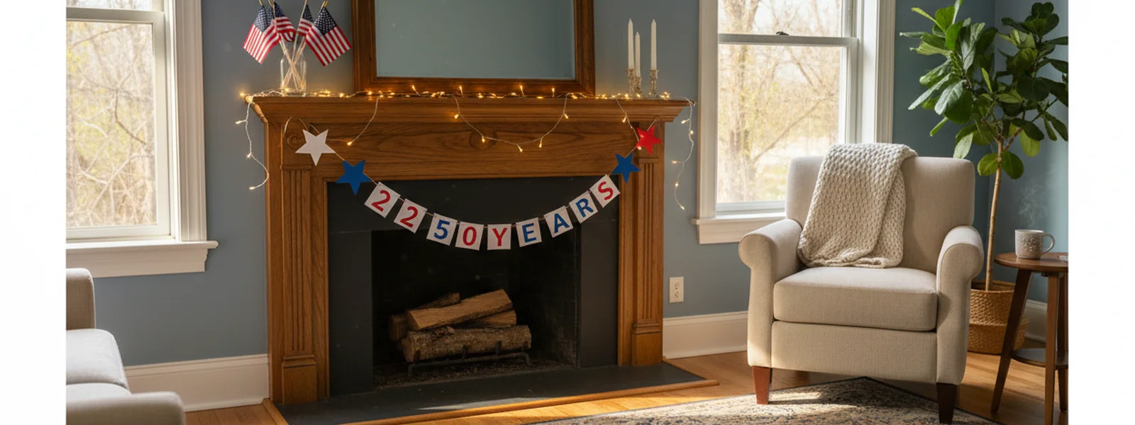 How to Decorate Your Home for Americas 250th on a Budget - America 250 Shirt Co