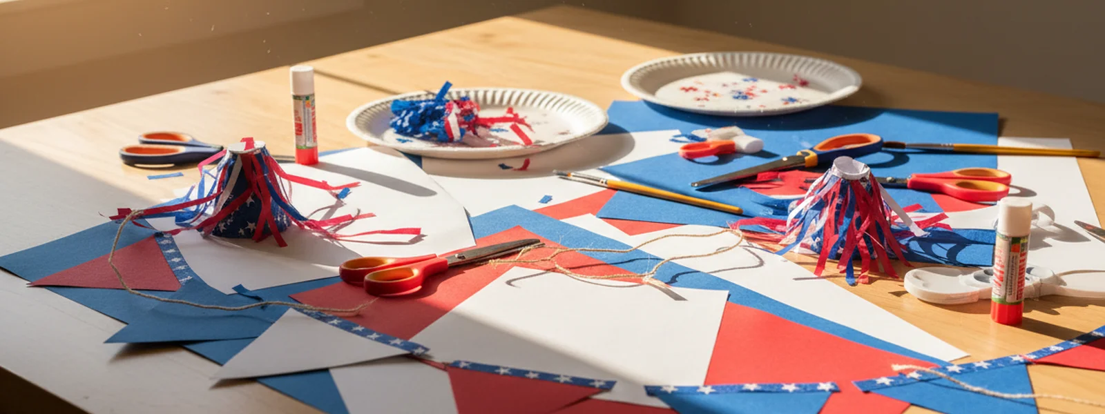 DIY Patriotic Decorations Kids Can Make for July 4th - America 250 Shirt Co