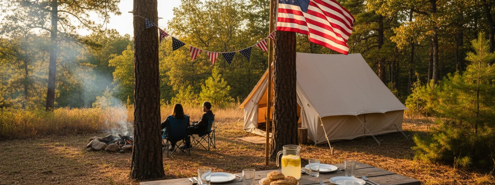 Patriotic Camping Trip Ideas for Adventurous Families - America 250 Shirt Co