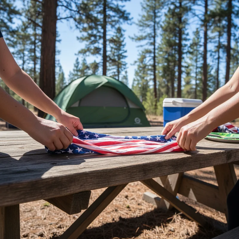 Patriotic Camping Trip Ideas for Adventurous Families - America 250 Shirt Co