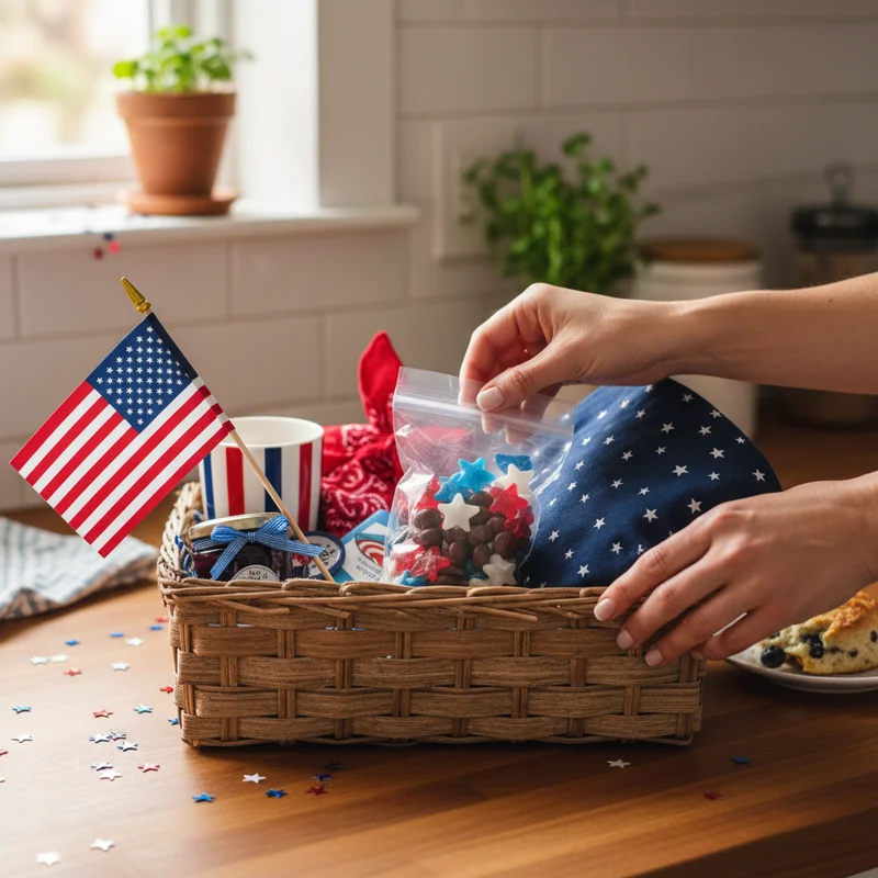 Patriotic Gift Baskets You Can Make at Home - America 250 Shirt Co