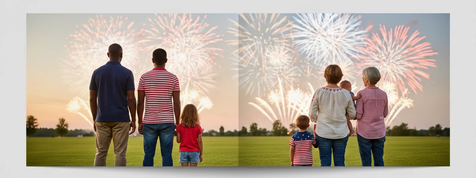 Red White and Blue Style Guide for the Whole Family - America 250 Shirt Co
