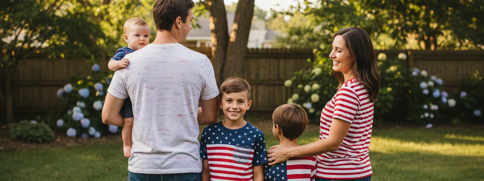 How to Take Amazing Family Photos in Patriotic Outfits - America 250 Shirt Co