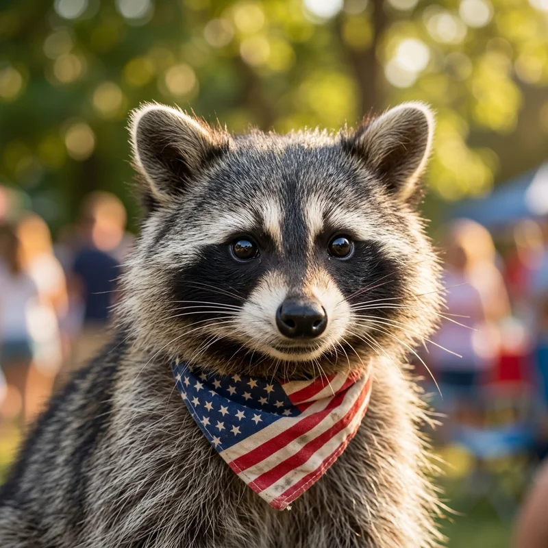 Meet the Mascot — Raccoon