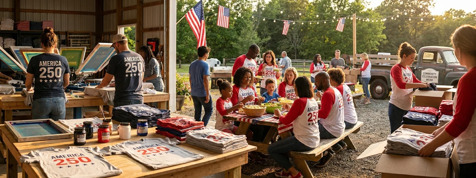 America 250 Shirt Co — About America 250 Shirt Co