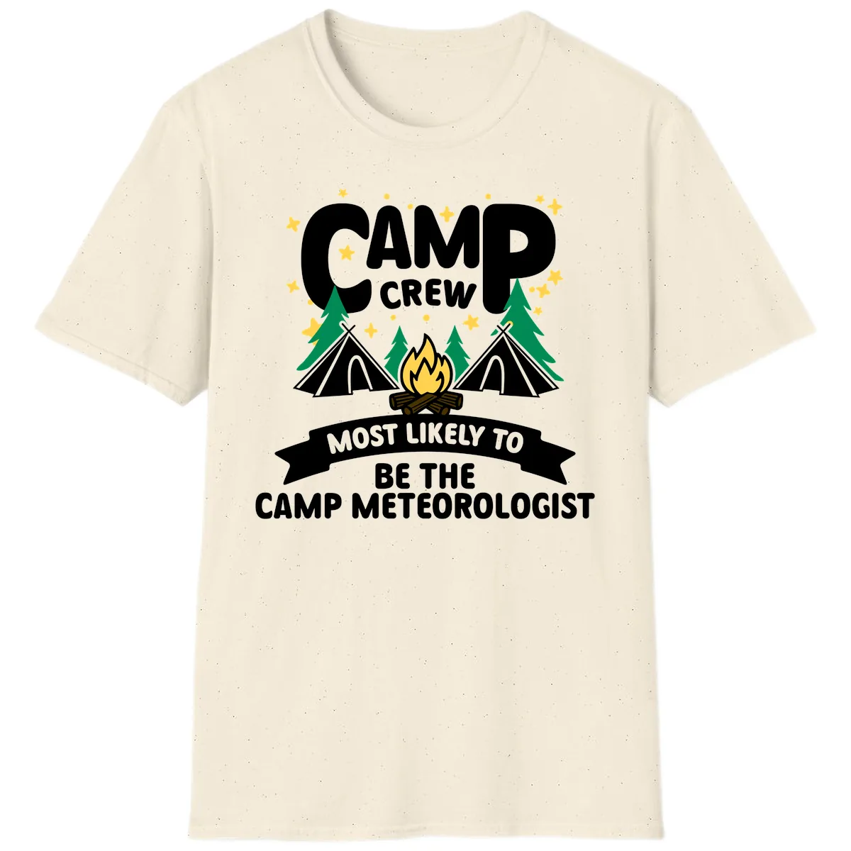 Camp Crew Most Likely Meteorologist T-Shirt in Natural