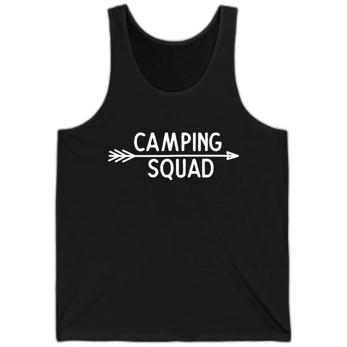 Camping Squad Arrow Tank in Black