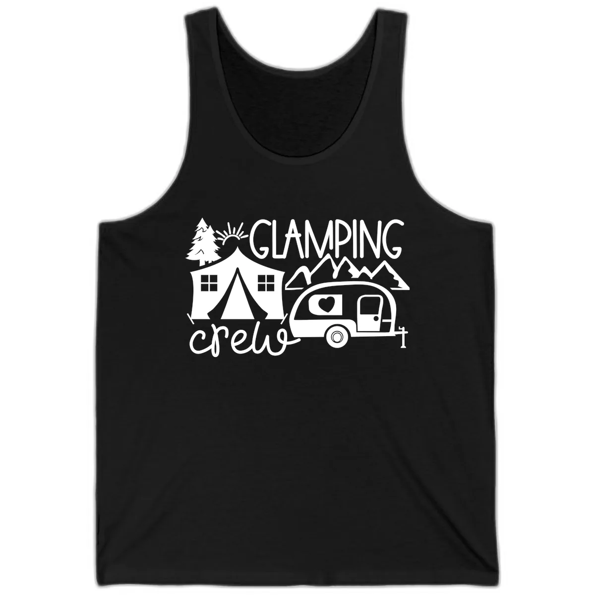 Glamping Crew Adventure Tank in Black