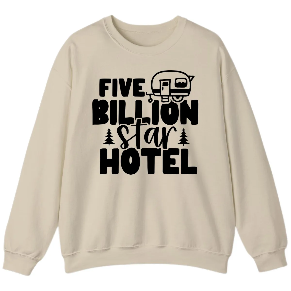 Five Billion Star Hotel Sweatshirt in Sand