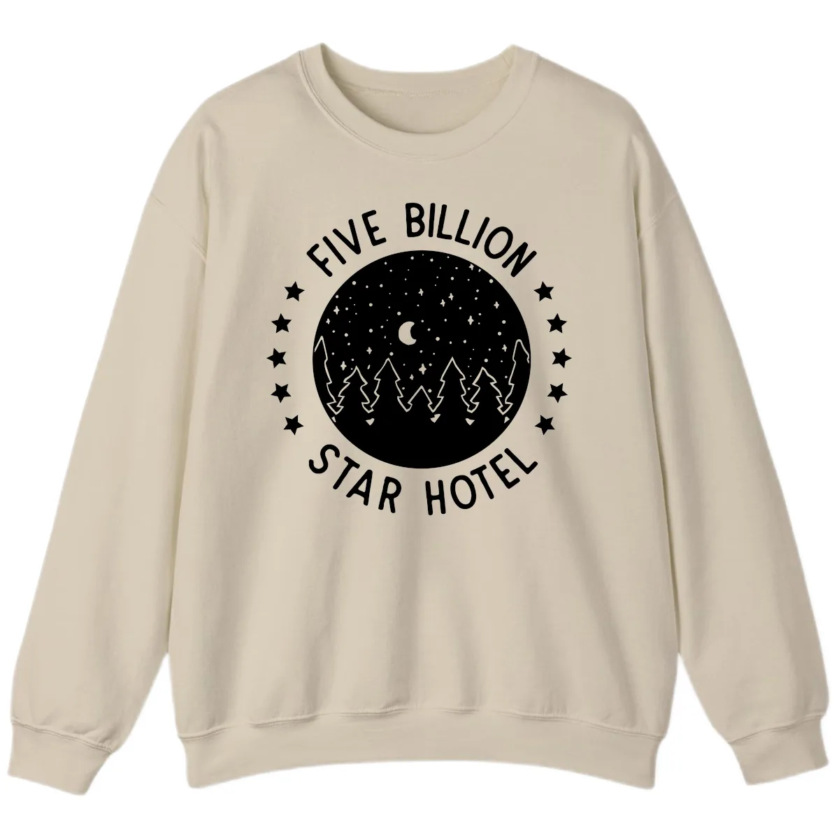 Five Billion Star Hotel Sweatshirt in Sand