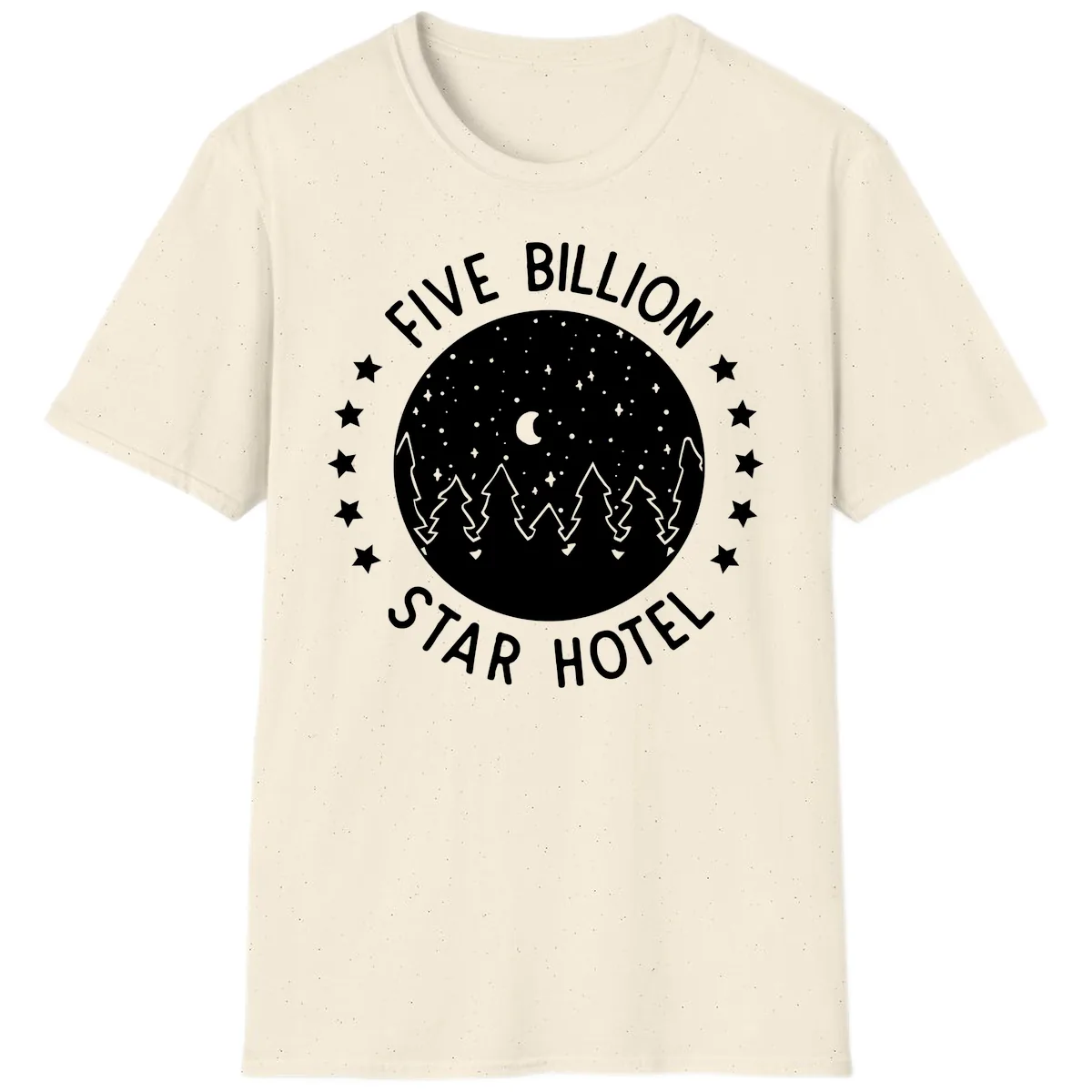 Five Billion Star Hotel T-Shirt in Natural