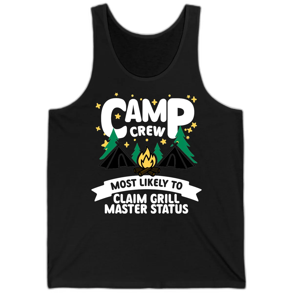 Camp Crew Grill Master Status Tank in Black