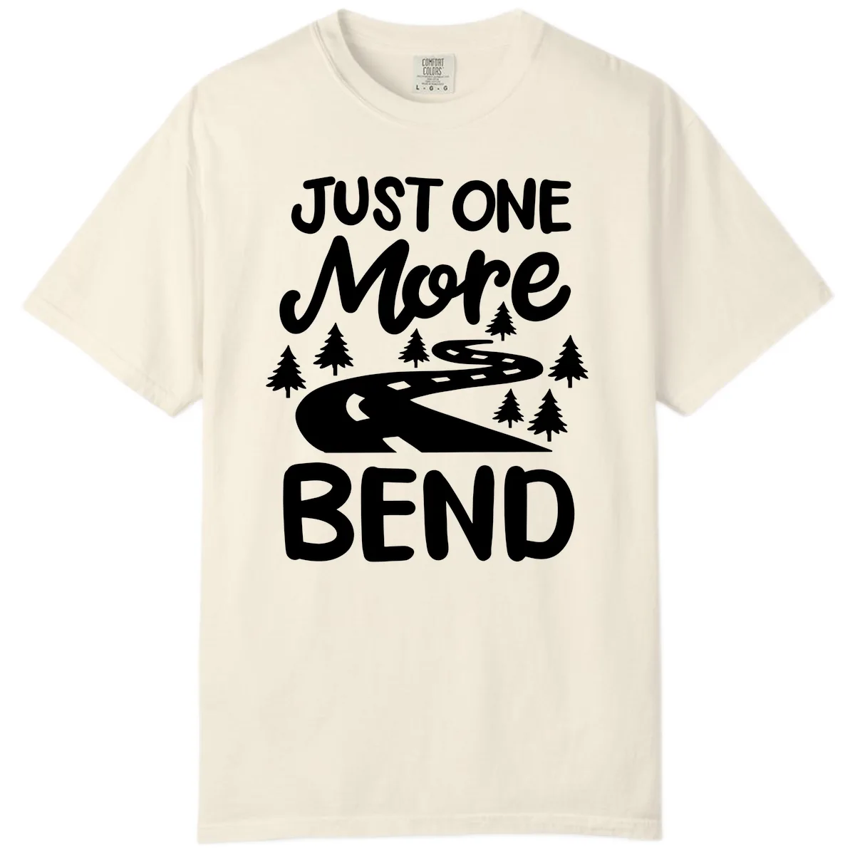 Just One More Bend Comfort Color in Ivory