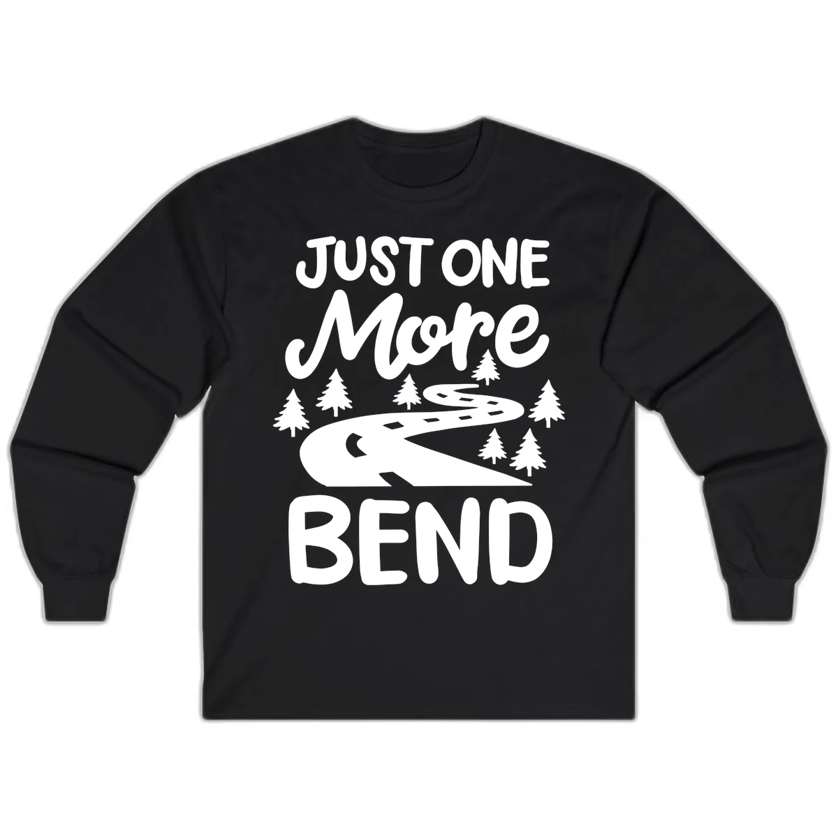 Just One More Bend Long Sleeve in Black