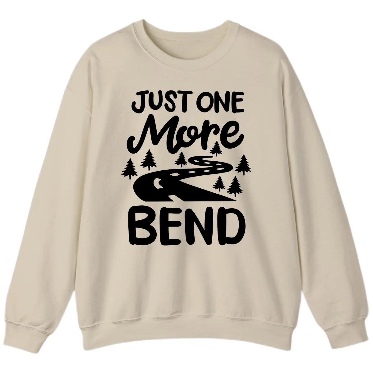 Just One More Bend Sweatshirt in Sand