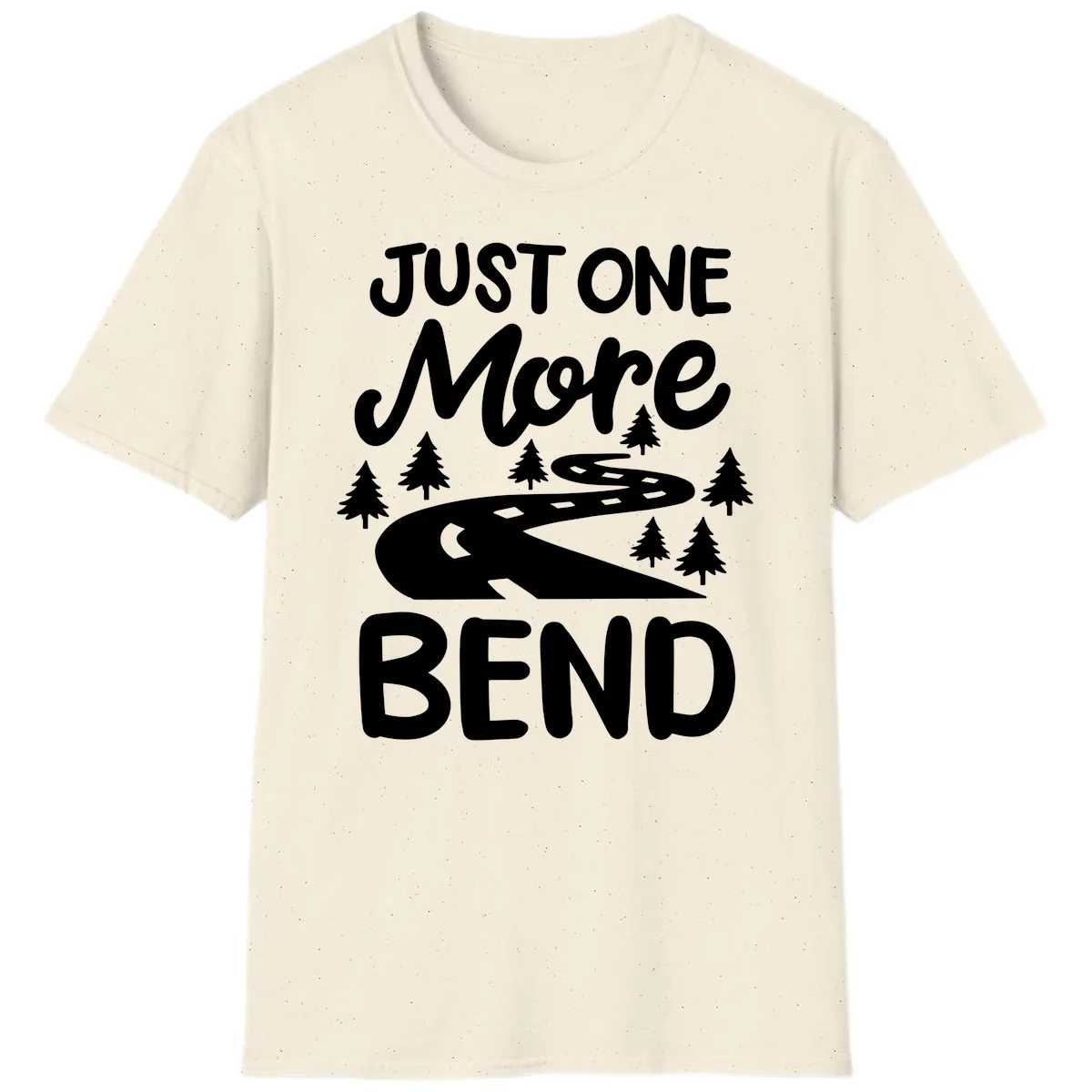 Just One More Bend T-Shirt in Natural