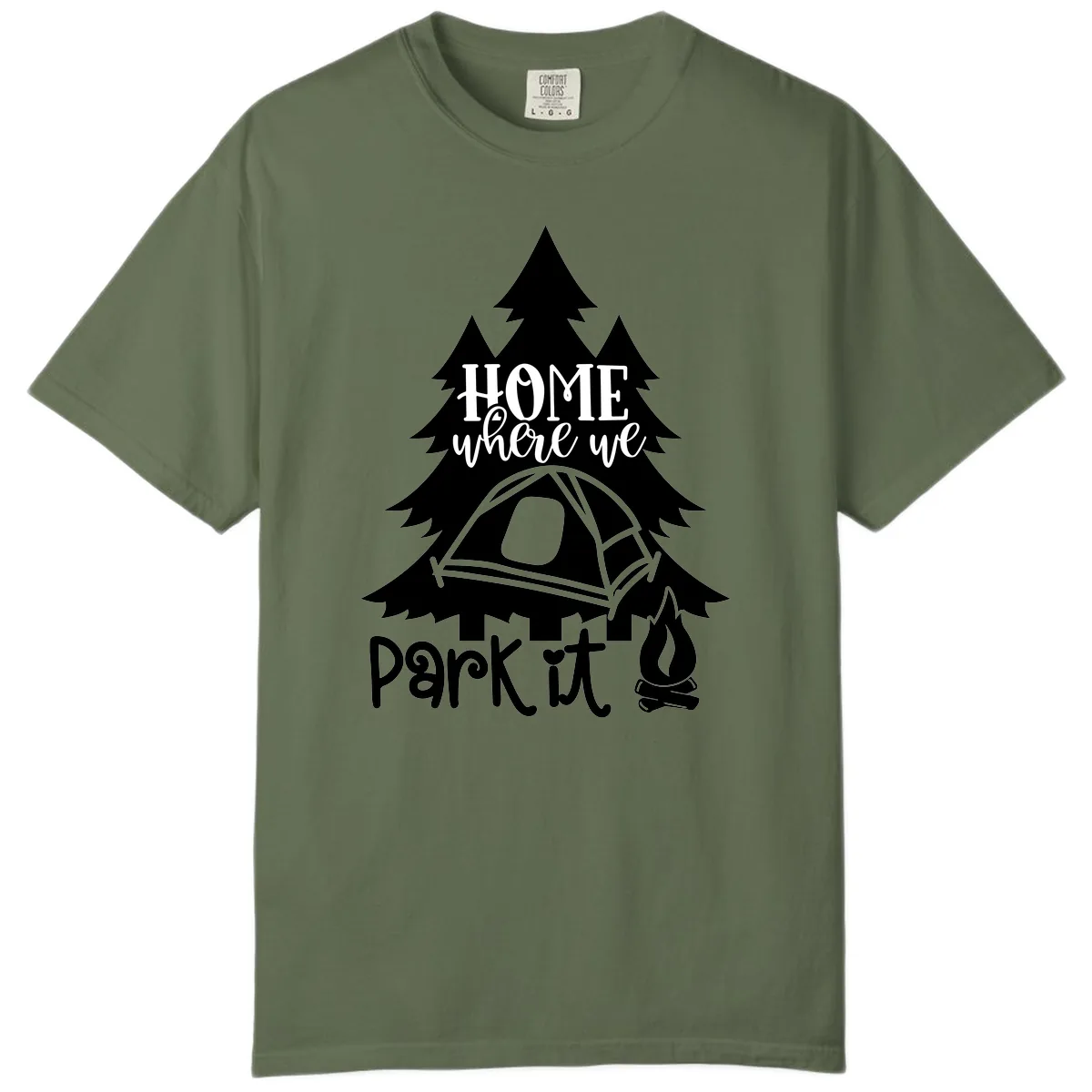 Park It Camping Adventure Comfort Color in Sage