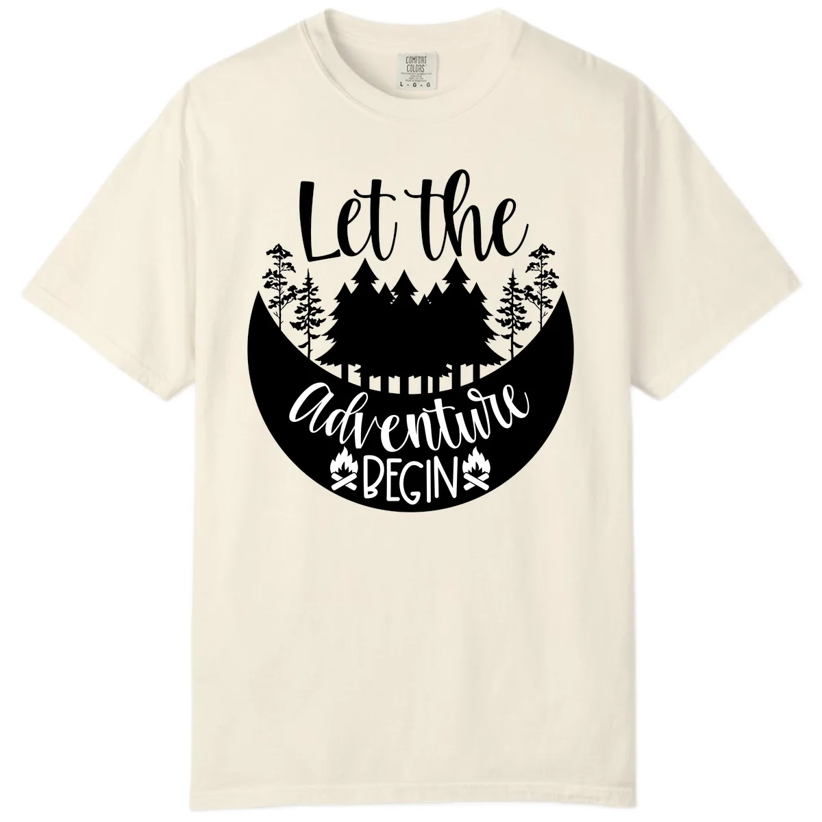 Let The Forest Speak Comfort Color in Ivory