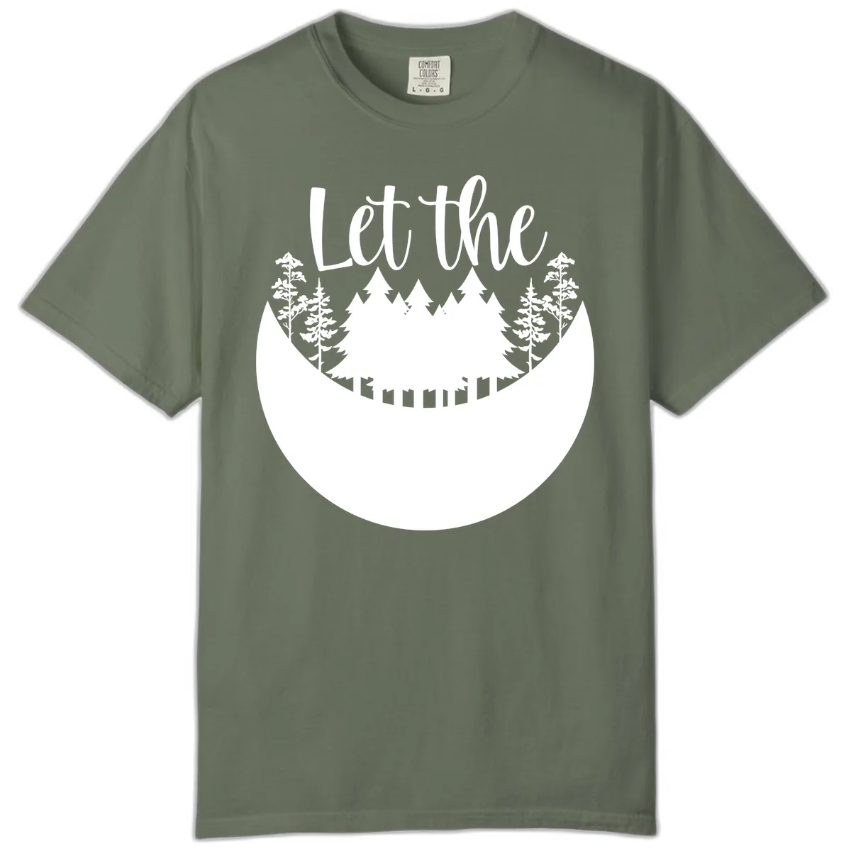 Let The Forest Speak Comfort Color in Moss