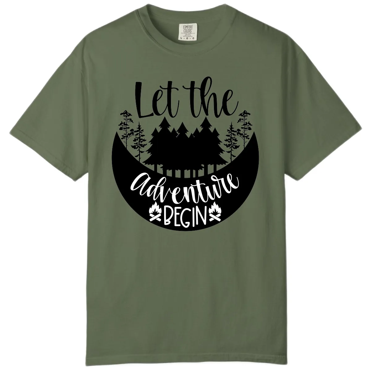 Let The Forest Speak Comfort Color in Sage