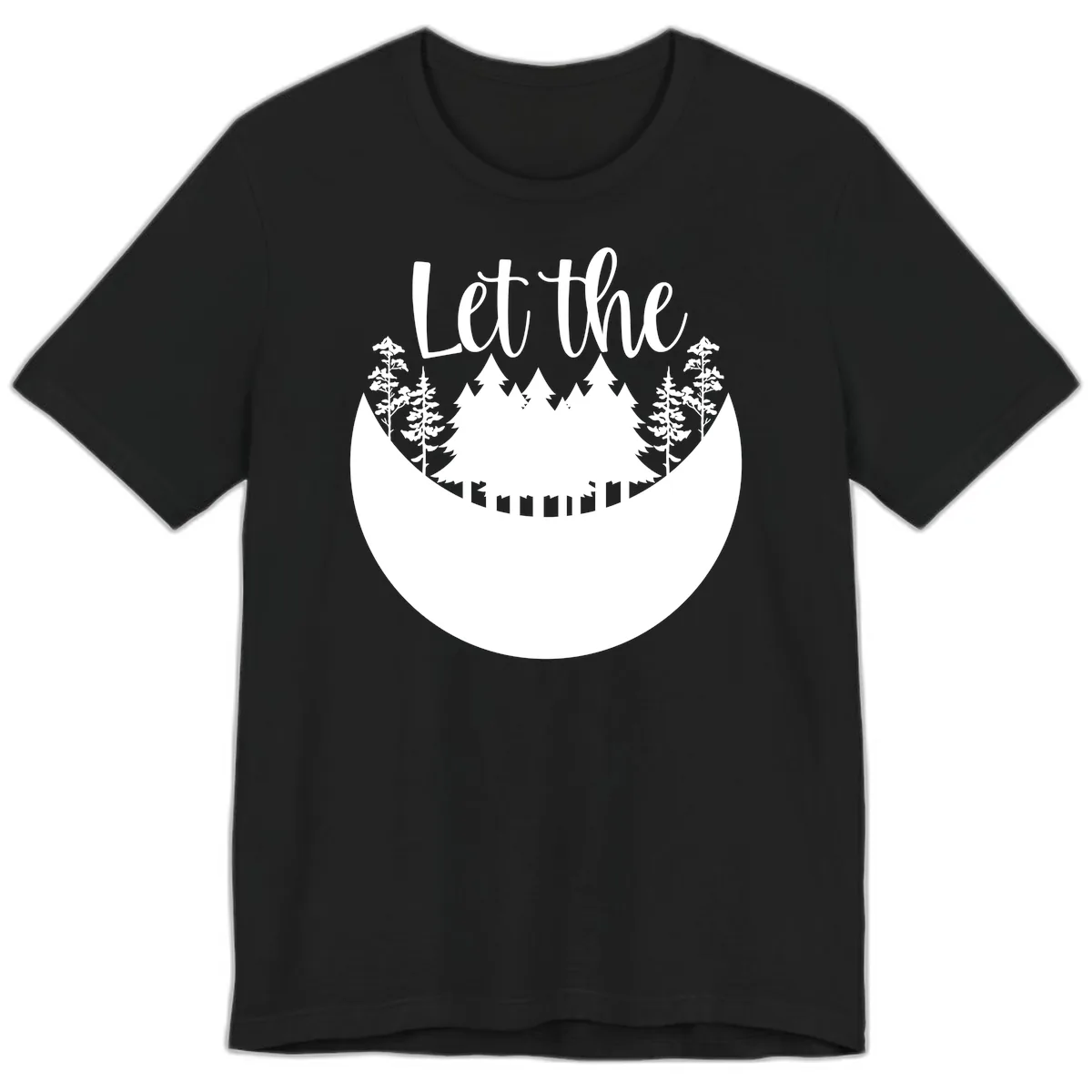 Let The Forest Speak Premium T-Shirt in Black