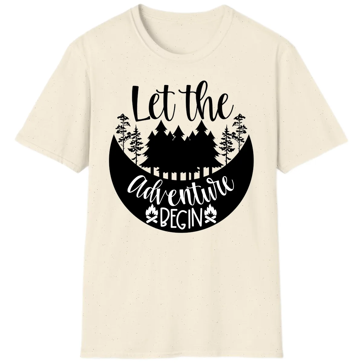Let The Forest Speak T-Shirt in Natural