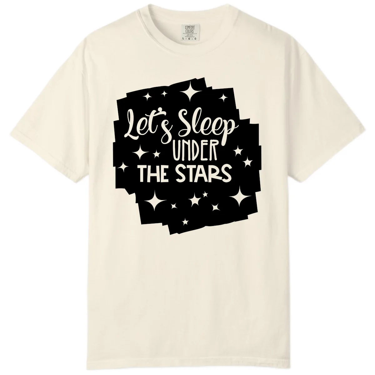 Let's Sleep Under The Stars Comfort Color in Ivory