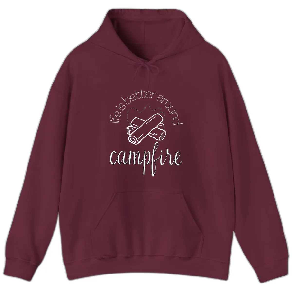Is Boetter Dry Campfire Hoodie in Maroon