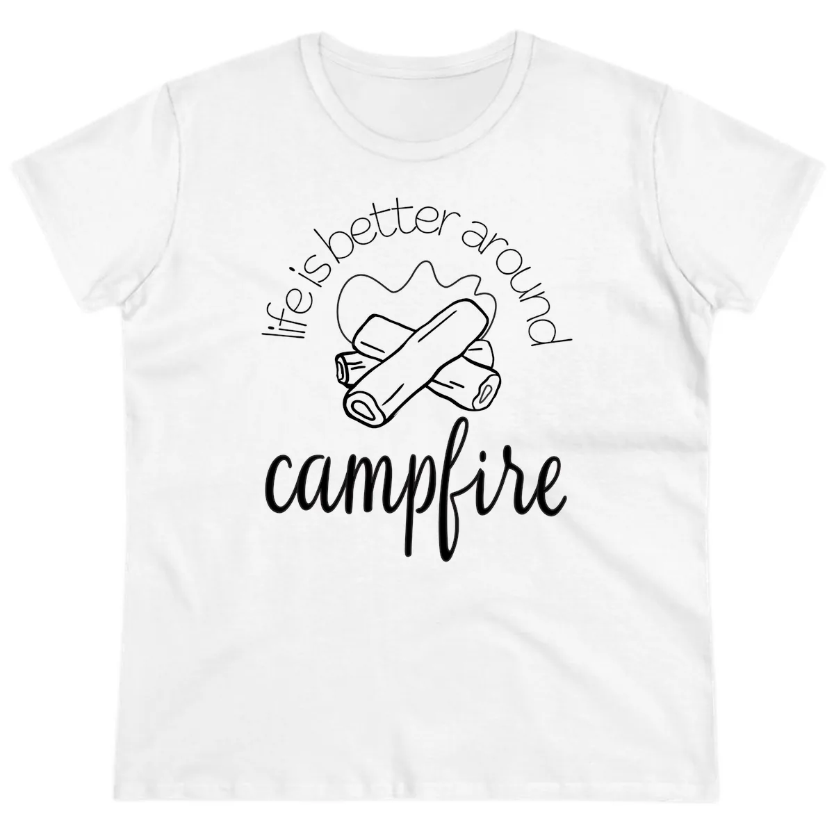 Is Boetter Dry Campfire Ladies Tee in White