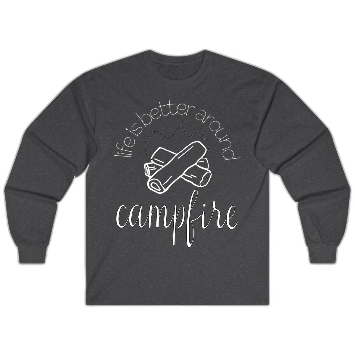 Is Boetter Dry Campfire Long Sleeve in Dark Heather