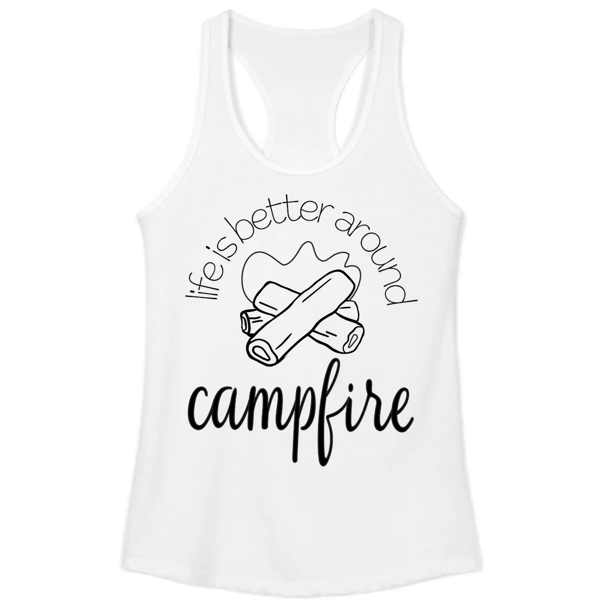 Is Boetter Dry Campfire Ladies Tank in White