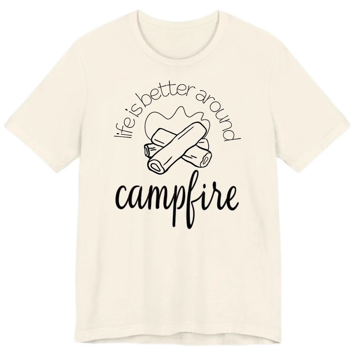Is Boetter Dry Campfire Premium T-Shirt in Natural